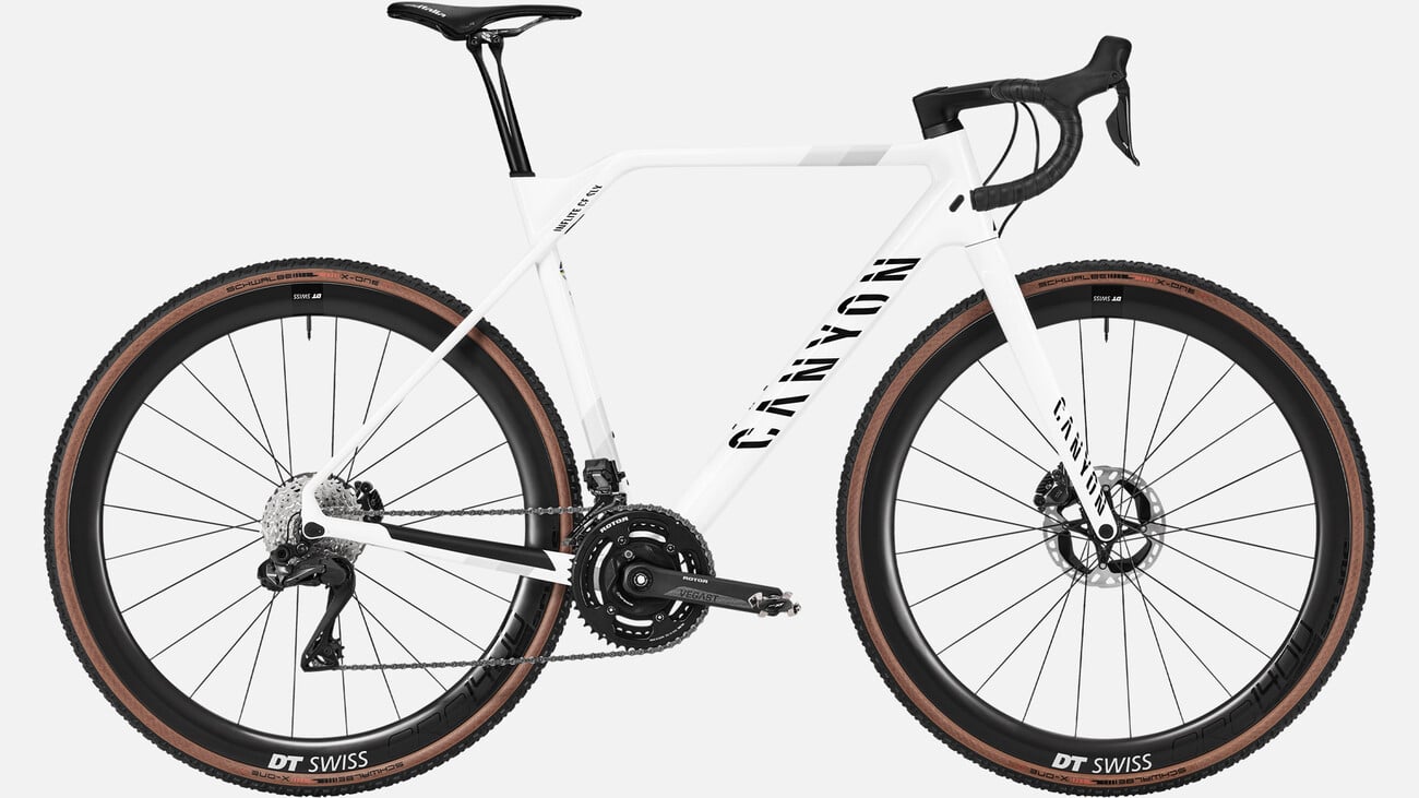 Canyon Inflite CF SLX 8 Di2 Super White