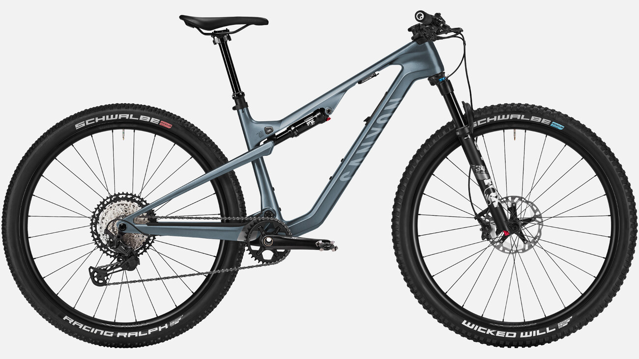 Canyon Lux Trail CF 8 Mirage Blue