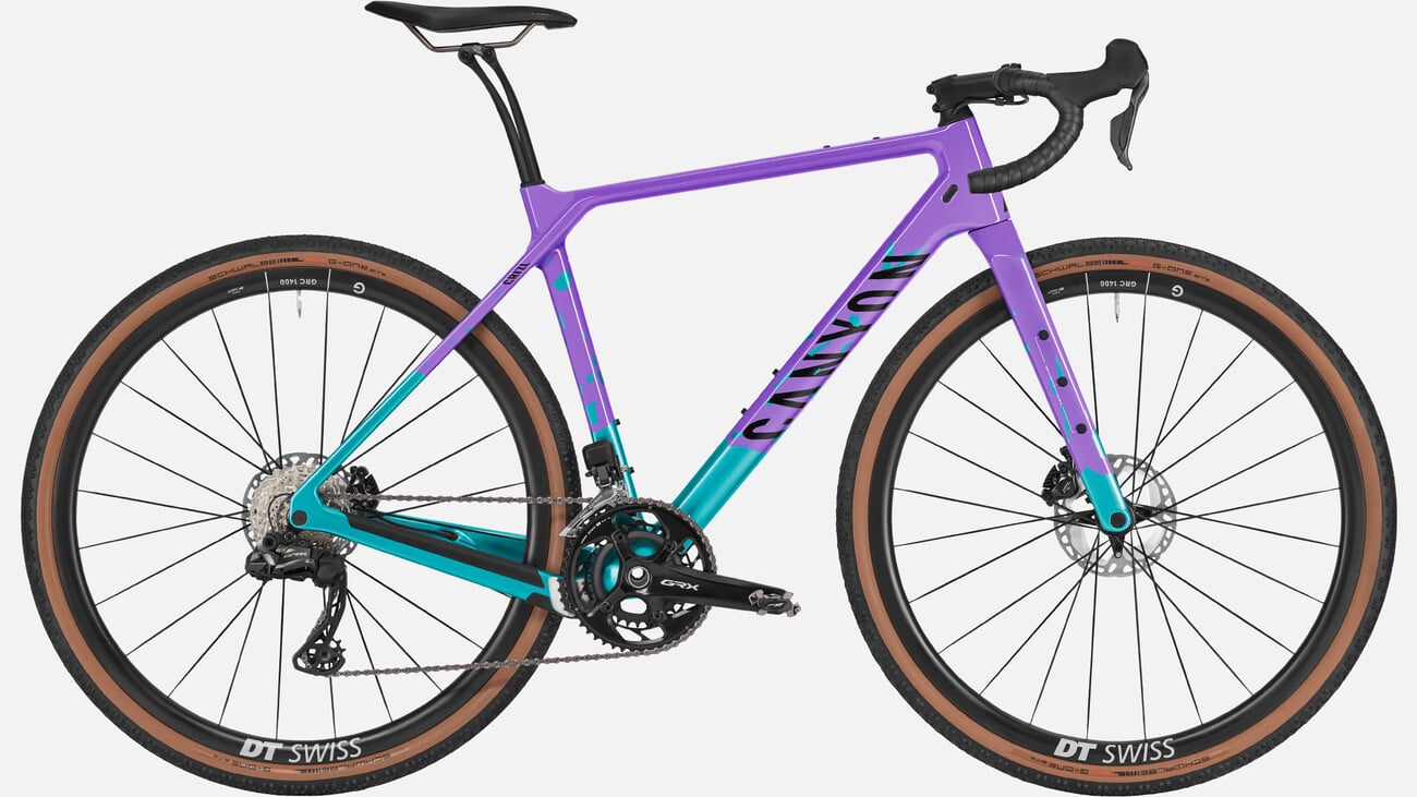 Canyon Grizl CF SLX 8 Di2 Blueberry Milkshake