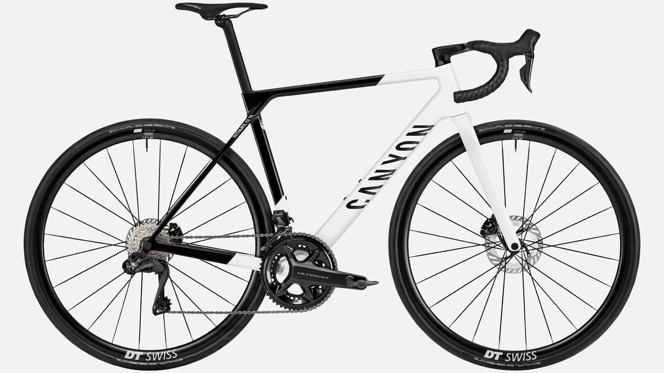 Canyon Ultimate CF SL 8 Di2 Black Snow