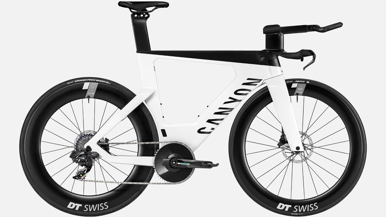 Canyon Speedmax CF SLX 8 AXS Pure White