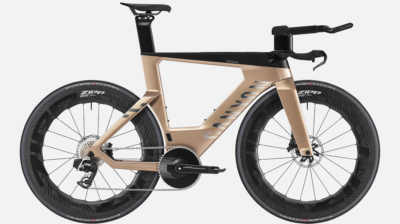 Canyon Speedmax CFR AXS Champagne Supernova