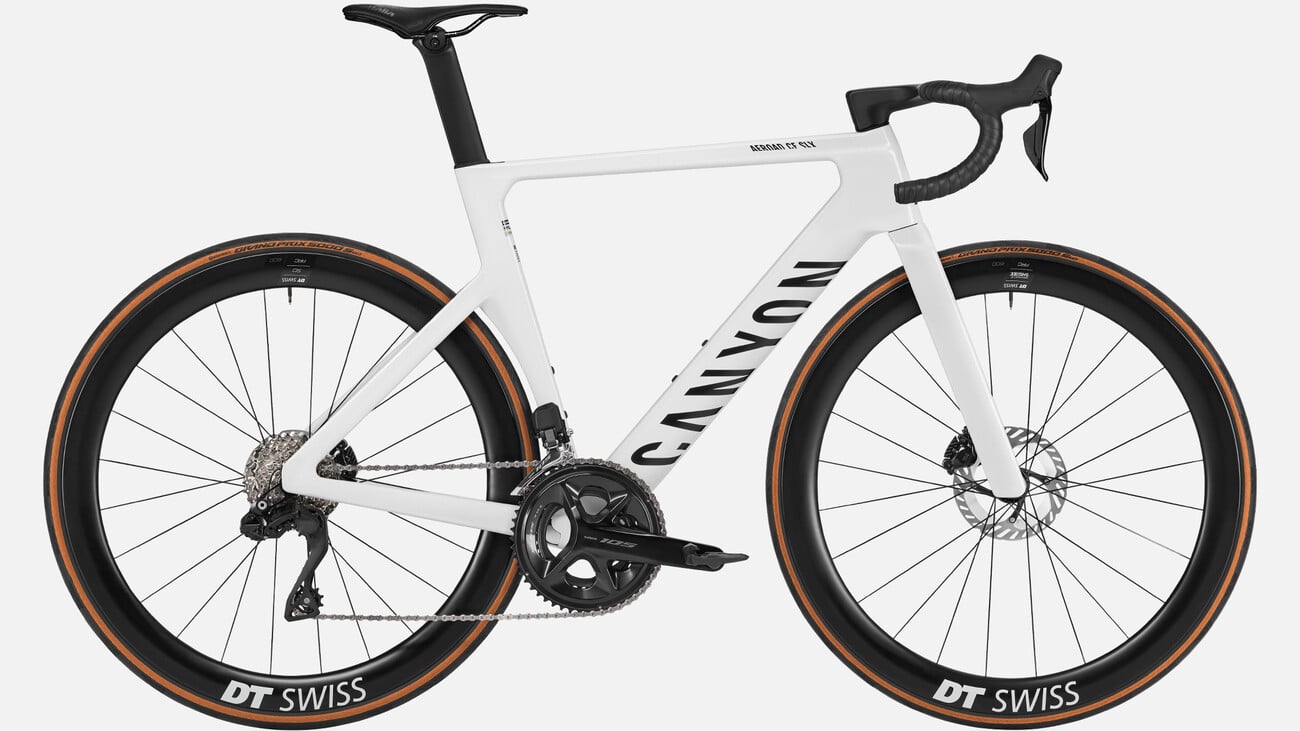 Canyon Aeroad CF SLX 7 Di2 Crystal White