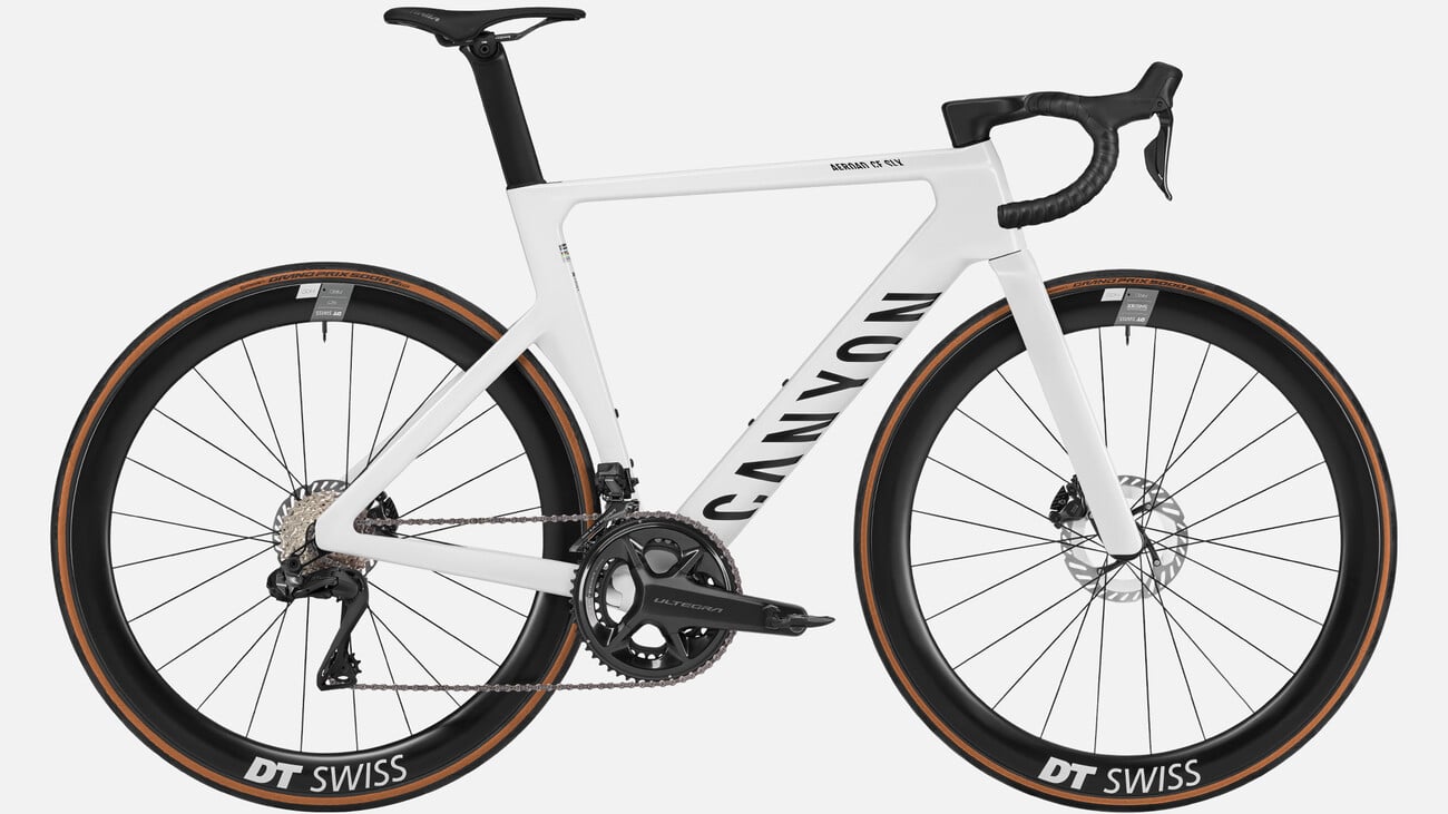 Canyon Aeroad CF SLX 8 Di2 Crystal White