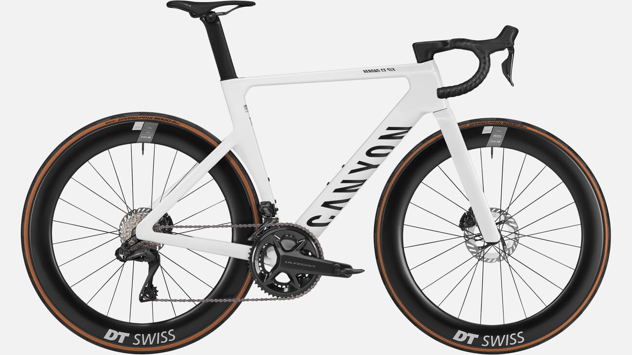 Canyon Aeroad CF SLX 8 Di2 Speed Crystal White