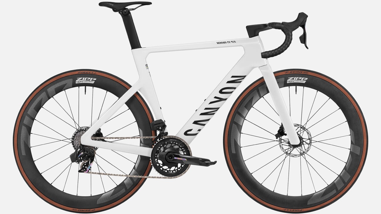 Canyon Aeroad CF SLX 8 AXS Crystal White