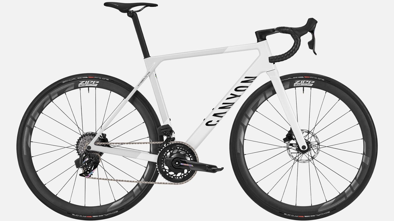 Canyon Ultimate CF SLX 8 AXS Polar White