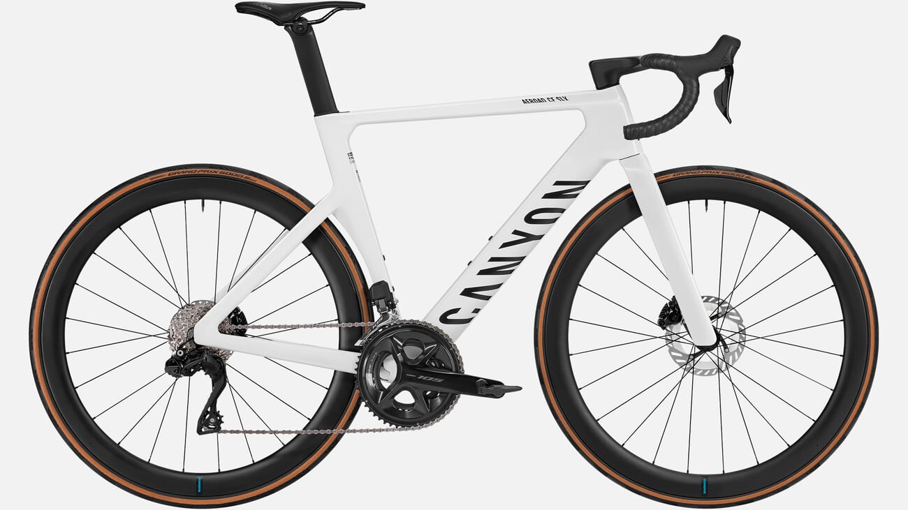 Canyon Aeroad CF SLX 7 Di2 C46 Crystal White