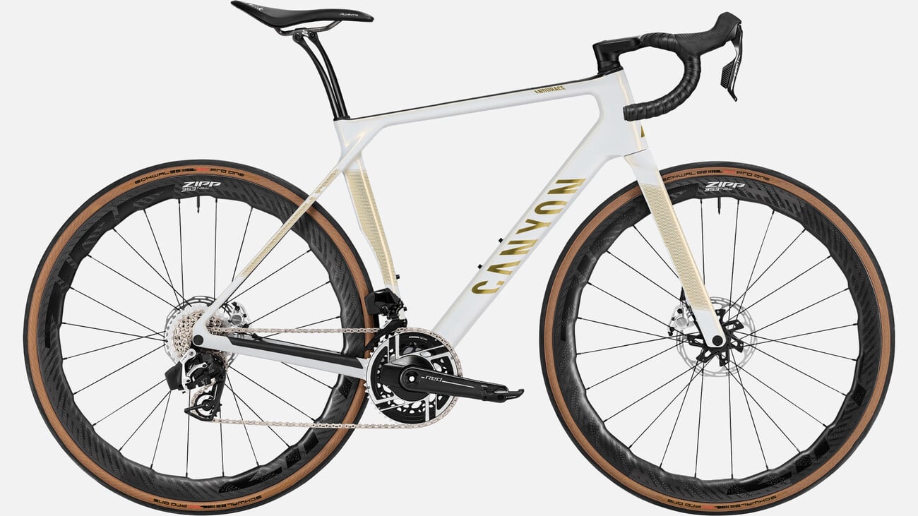 Canyon Endurace CFR AXS Golden Rush