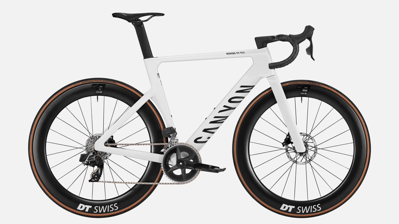 Canyon Aeroad CF SLX 7 AXS Speed Crystal White