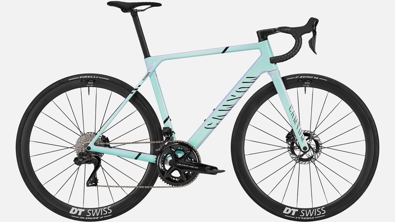 Canyon Ultimate CFR Di2 Funky Diamond