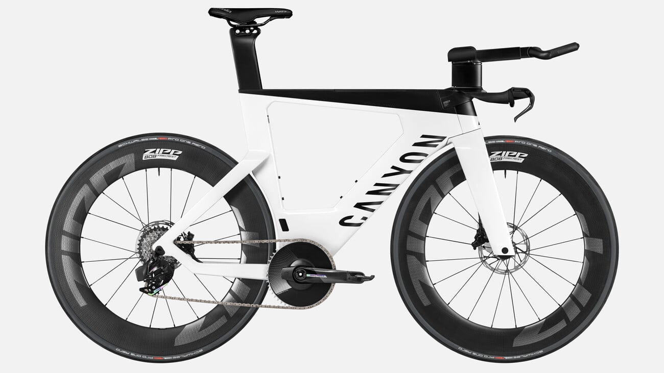 Canyon Speedmax CF SLX 8 AXS 808 Pure White