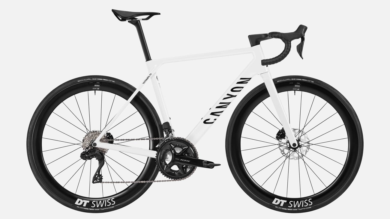 Canyon Ultimate CF 7 Di2 AERO white