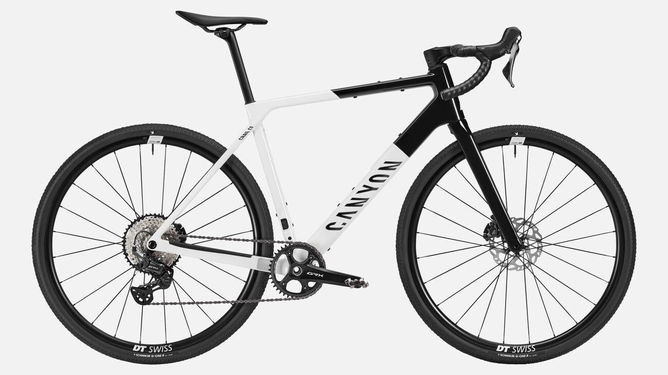 Canyon Grail CF 8 1by White Sprint