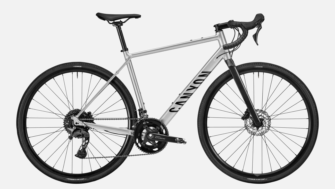 Canyon Endurace AllRoad Silver Mercury