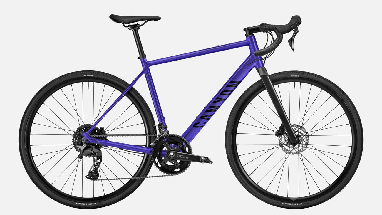 Canyon Endurace AllRoad Metal Berry