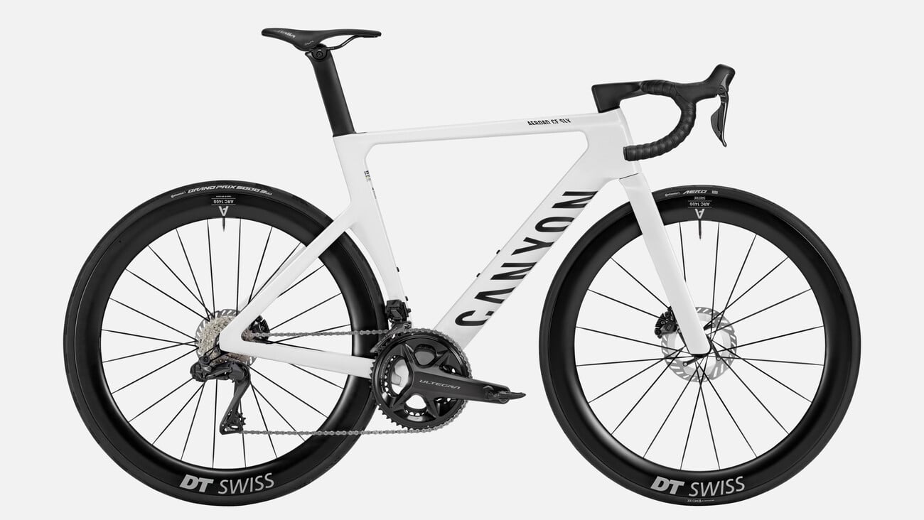 Canyon Aeroad CF SLX 8 Di2 Crystal White