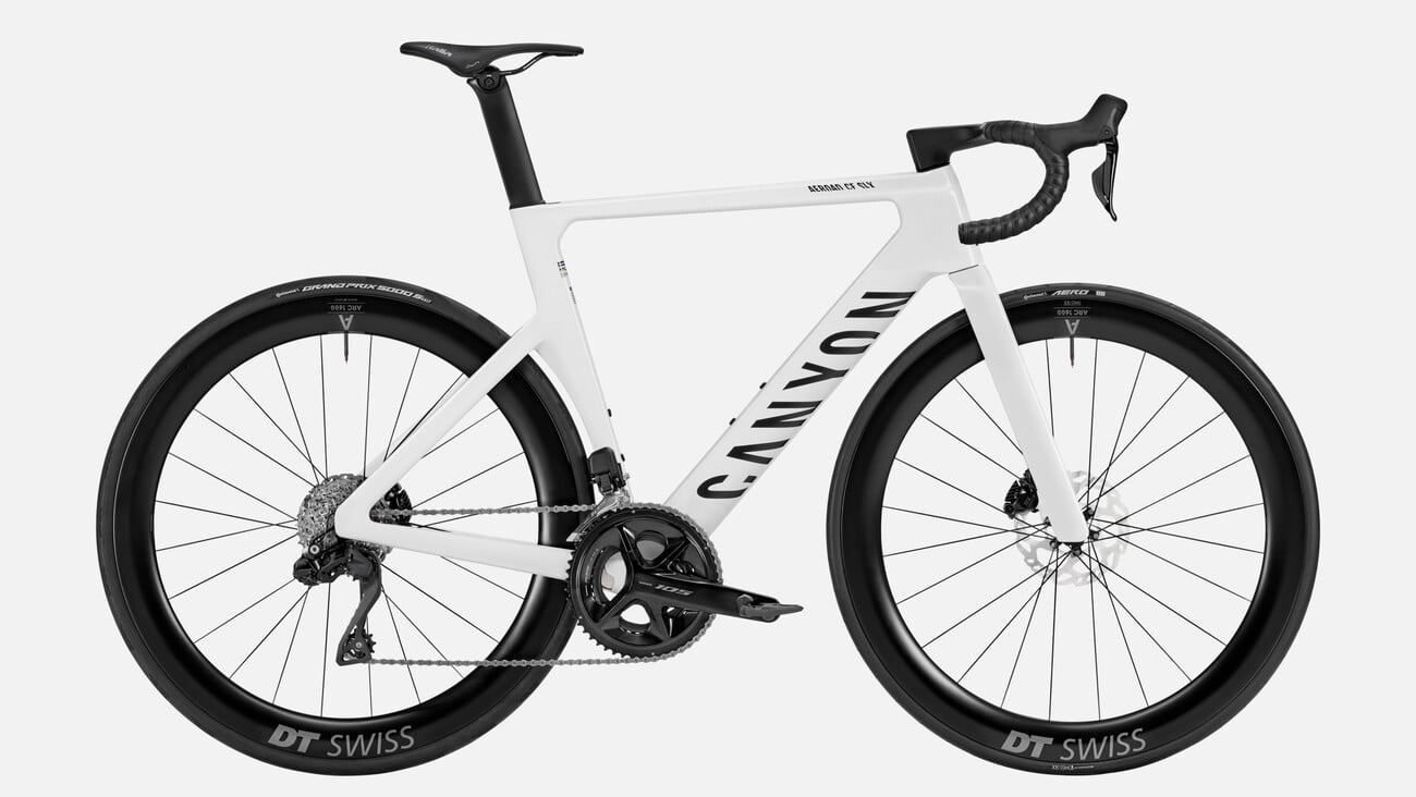 Canyon Aeroad CF SLX 7 Di2 Crystal White