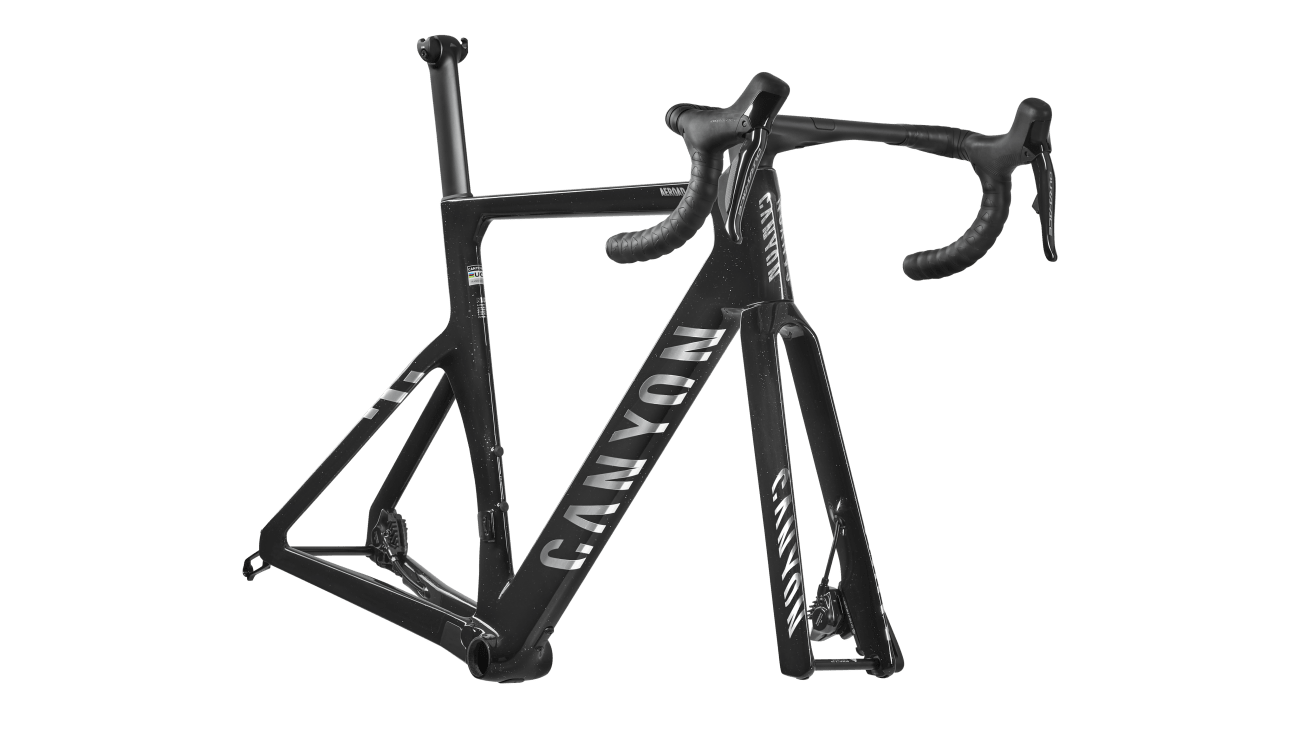 Canyon Aeroad CFR Disc Frame and Brake Kit Sparkle Stealth
