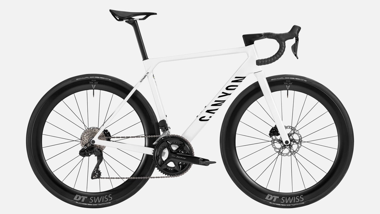 Canyon Ultimate CF 7 Di2 AERO White