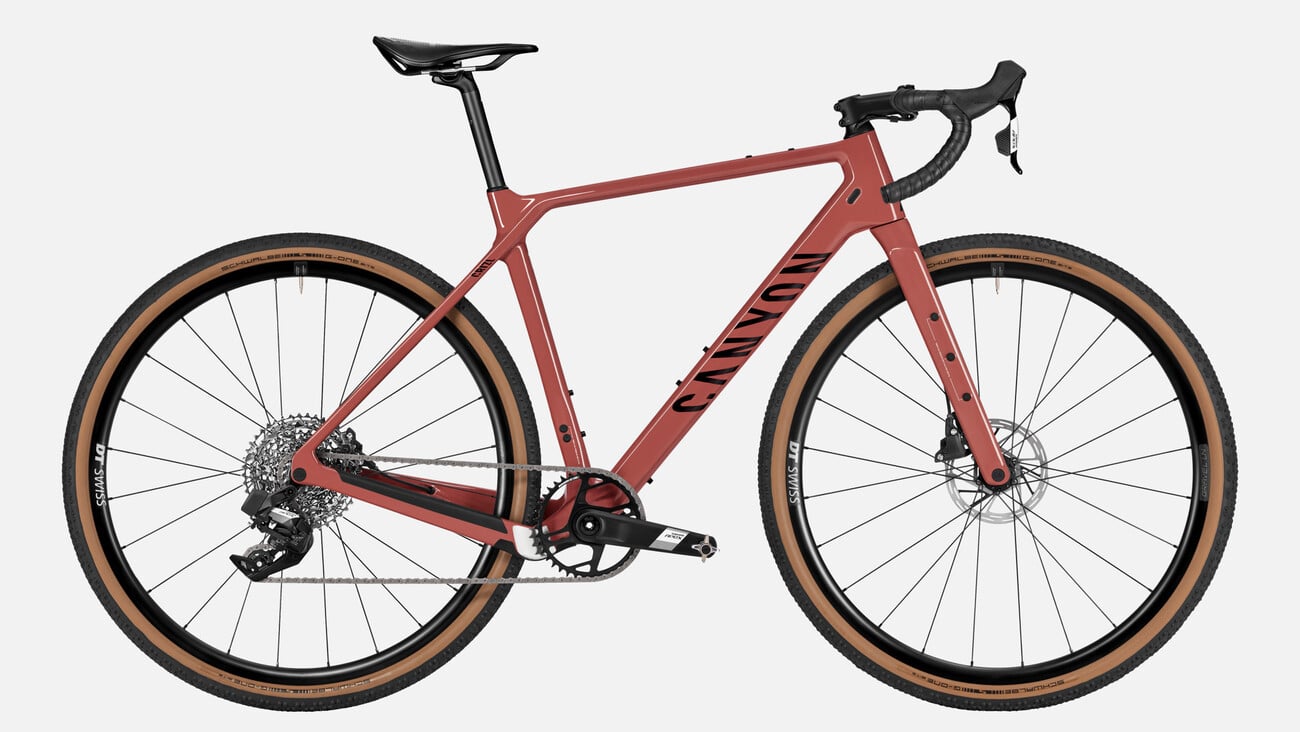 Canyon Grizl CF SL 6 AXS Dried Tomato