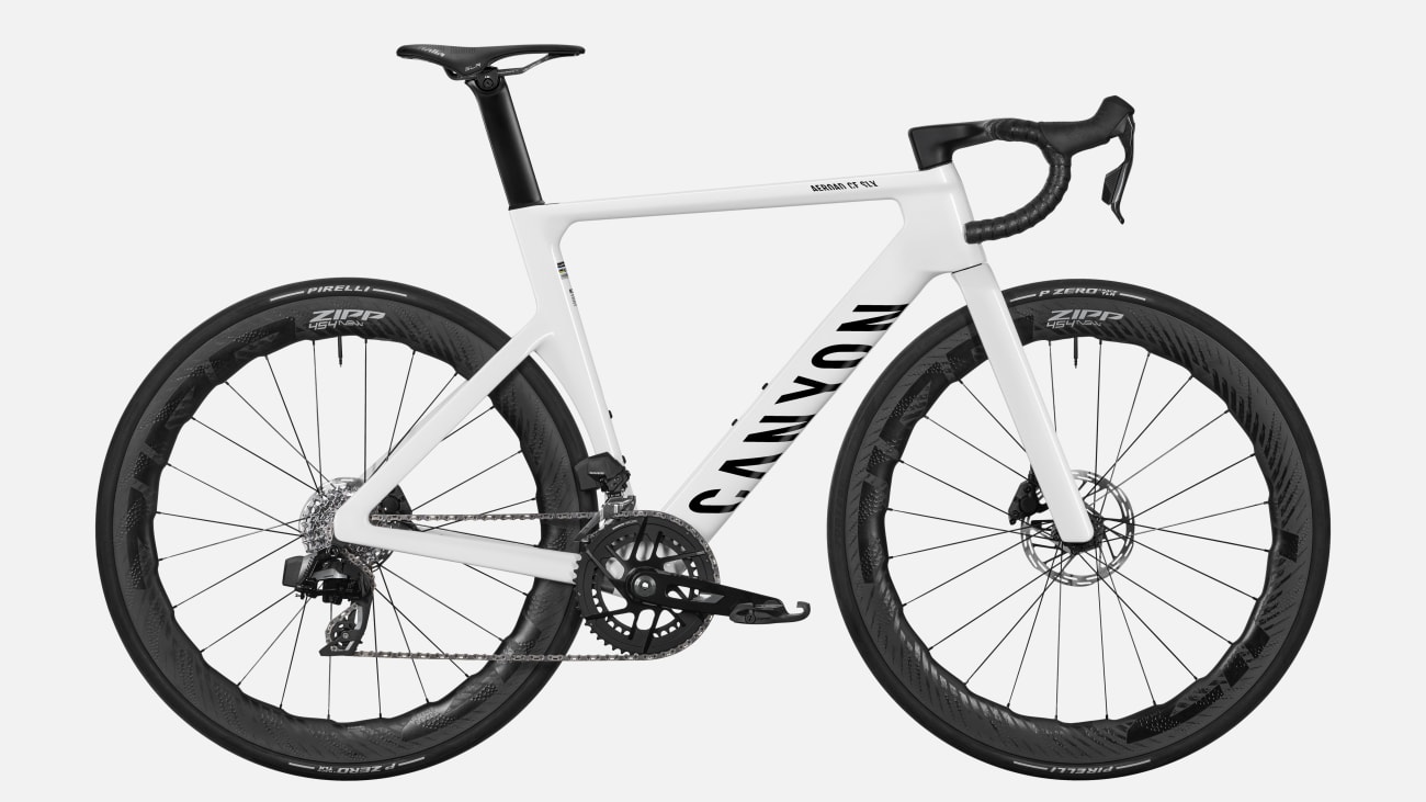 Canyon Aeroad CF SLX 7 AXS NSW Crystal White