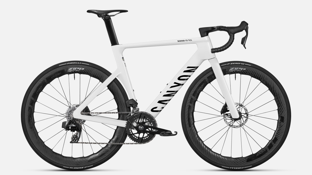 Canyon Aeroad CF SLX 7 AXS NSW Crystal White