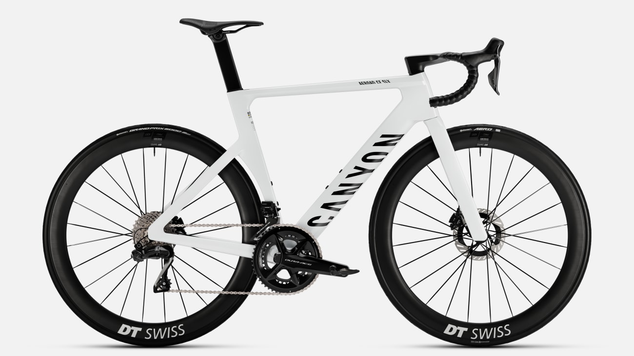 Canyon Aeroad CF SLX 9 Di2 Crystal White