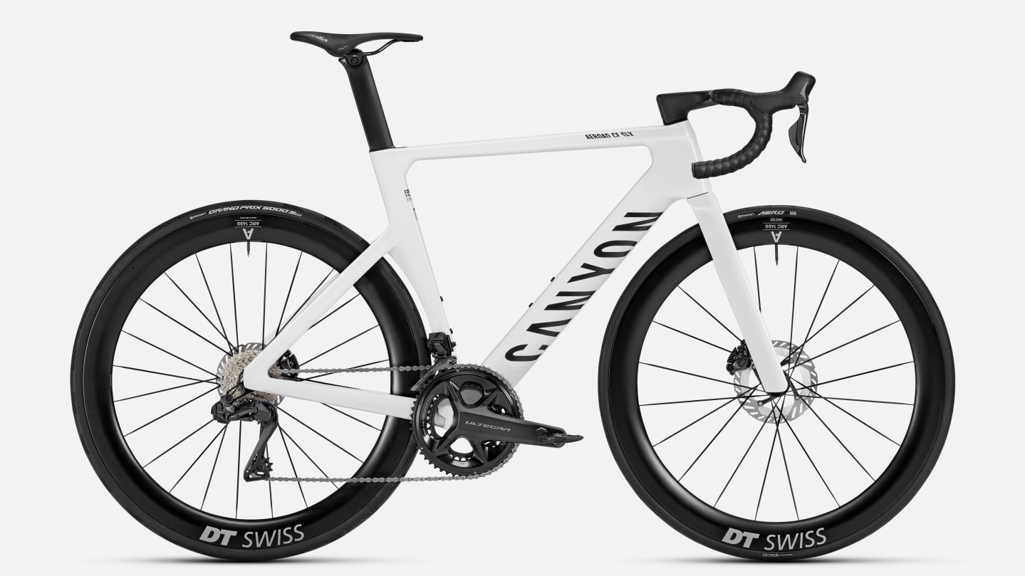 Canyon Aeroad CF SLX 8 Di2 Crystal White