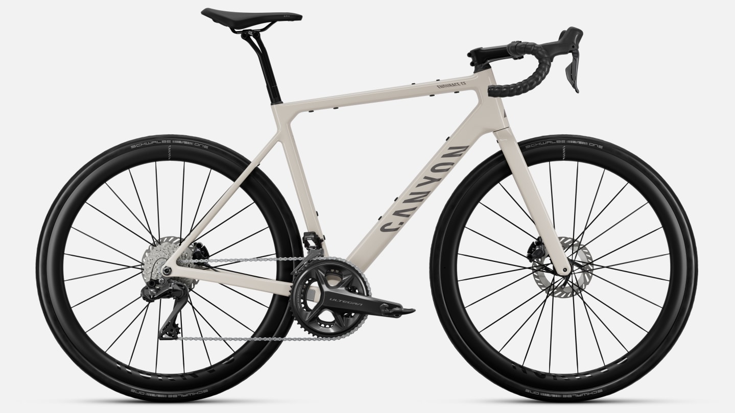 Canyon Endurace CF 8 Di2 Milk Tea
