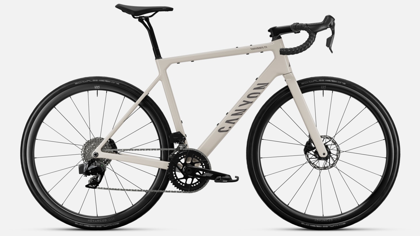 Canyon Endurace CF 7 AXS Milk Tea