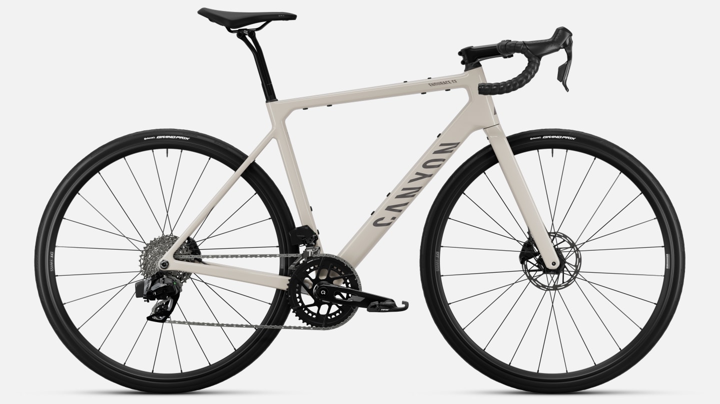 Canyon Endurace CF 7 AXS Milk Tea
