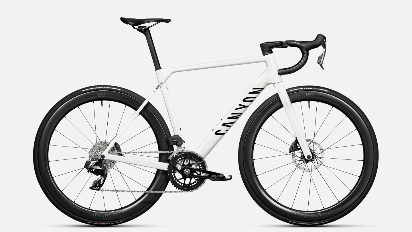 Canyon Ultimate CF 7 AXS White