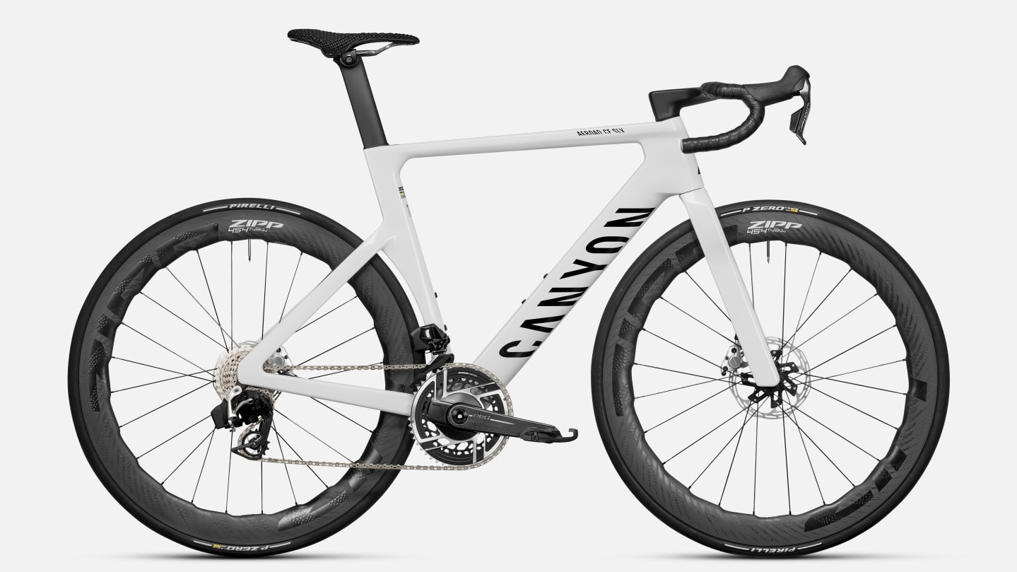 Canyon Aeroad CF SLX 9 AXS Crystal White