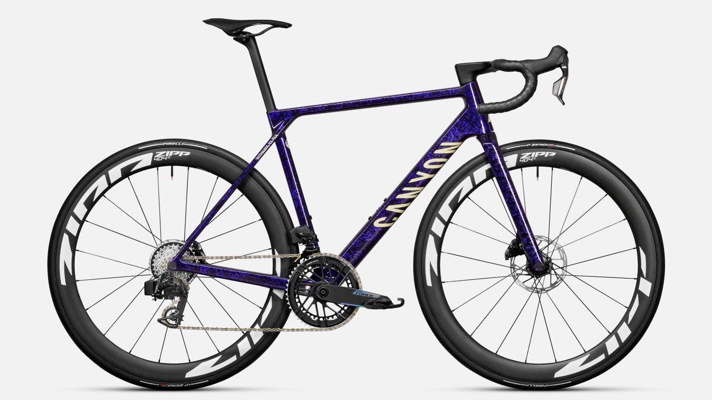 Canyon Ultimate CF SLX 8 AXS Purple Punch