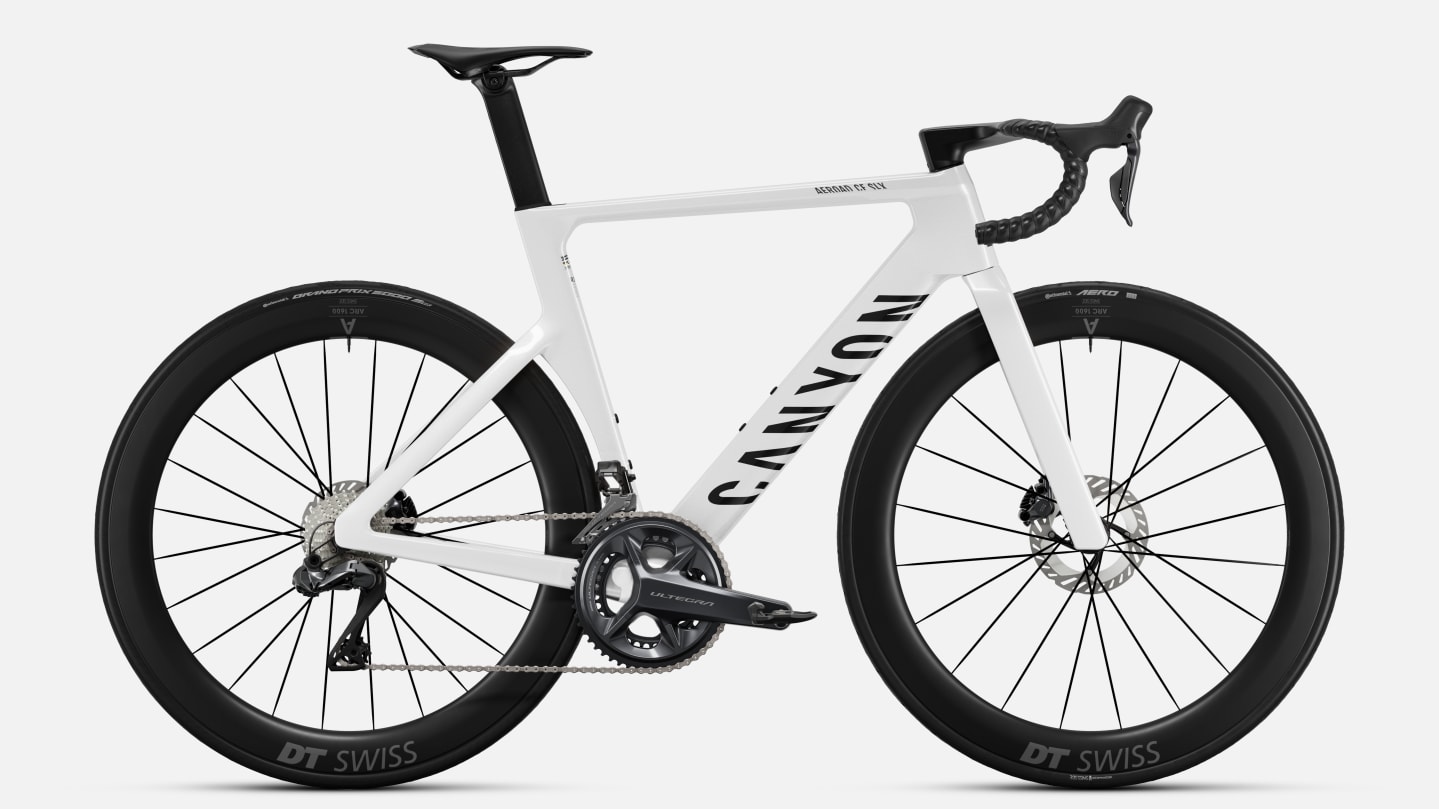 Canyon Aeroad CF SLX 8 Di2 Crystal White