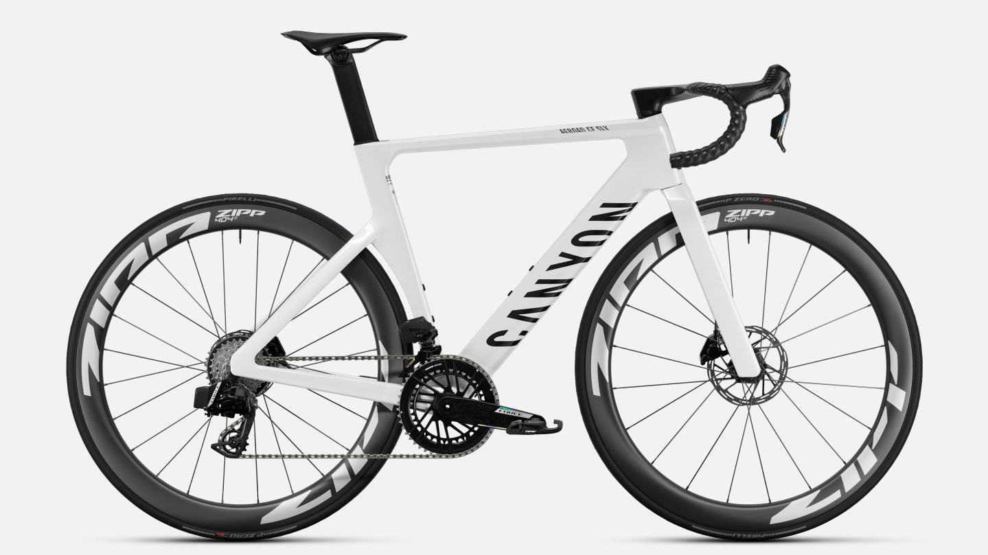 Canyon Aeroad CF SLX 8 AXS Crystal White