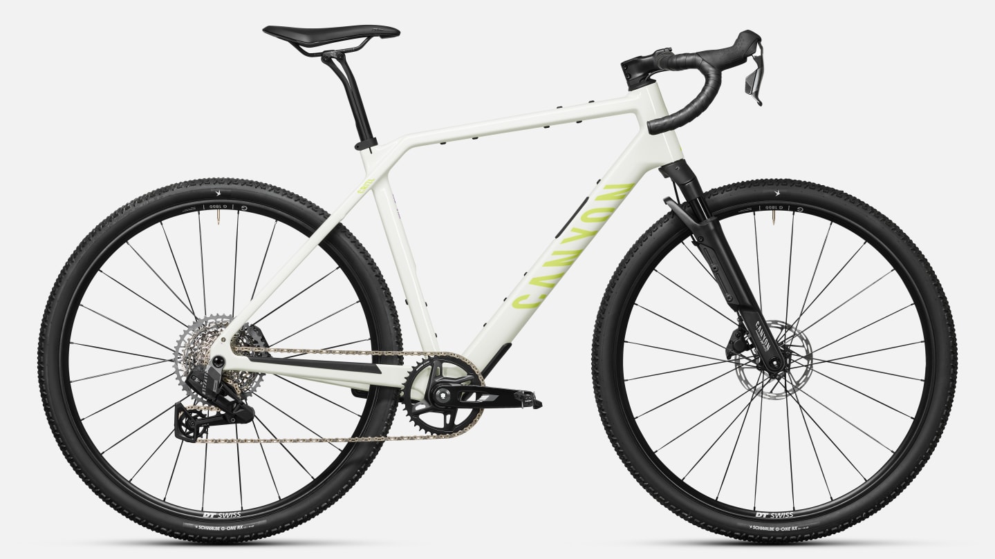 Canyon Grizl CF 8 w/ RIFT Acid White