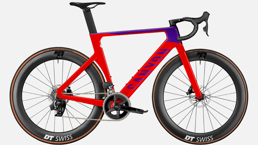 Canyon Aeroad CF SLX 7 eTap Hot Salsa