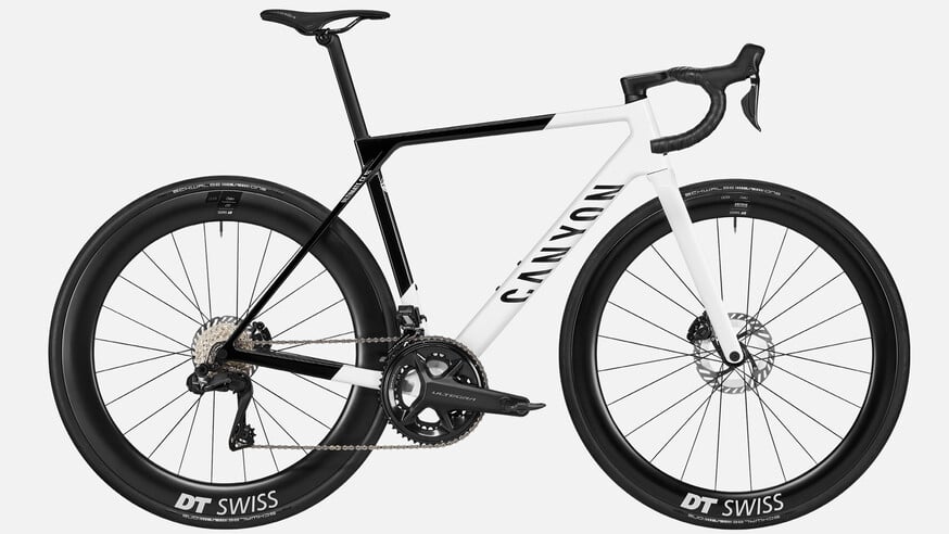 Canyon Ultimate CF SL 8 Aero Black Snow